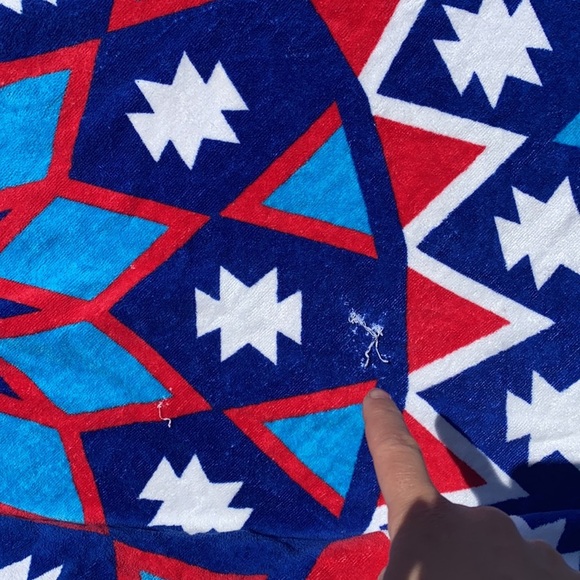 Distinctly Home Cotton Round Towel - Picture 4 of 8